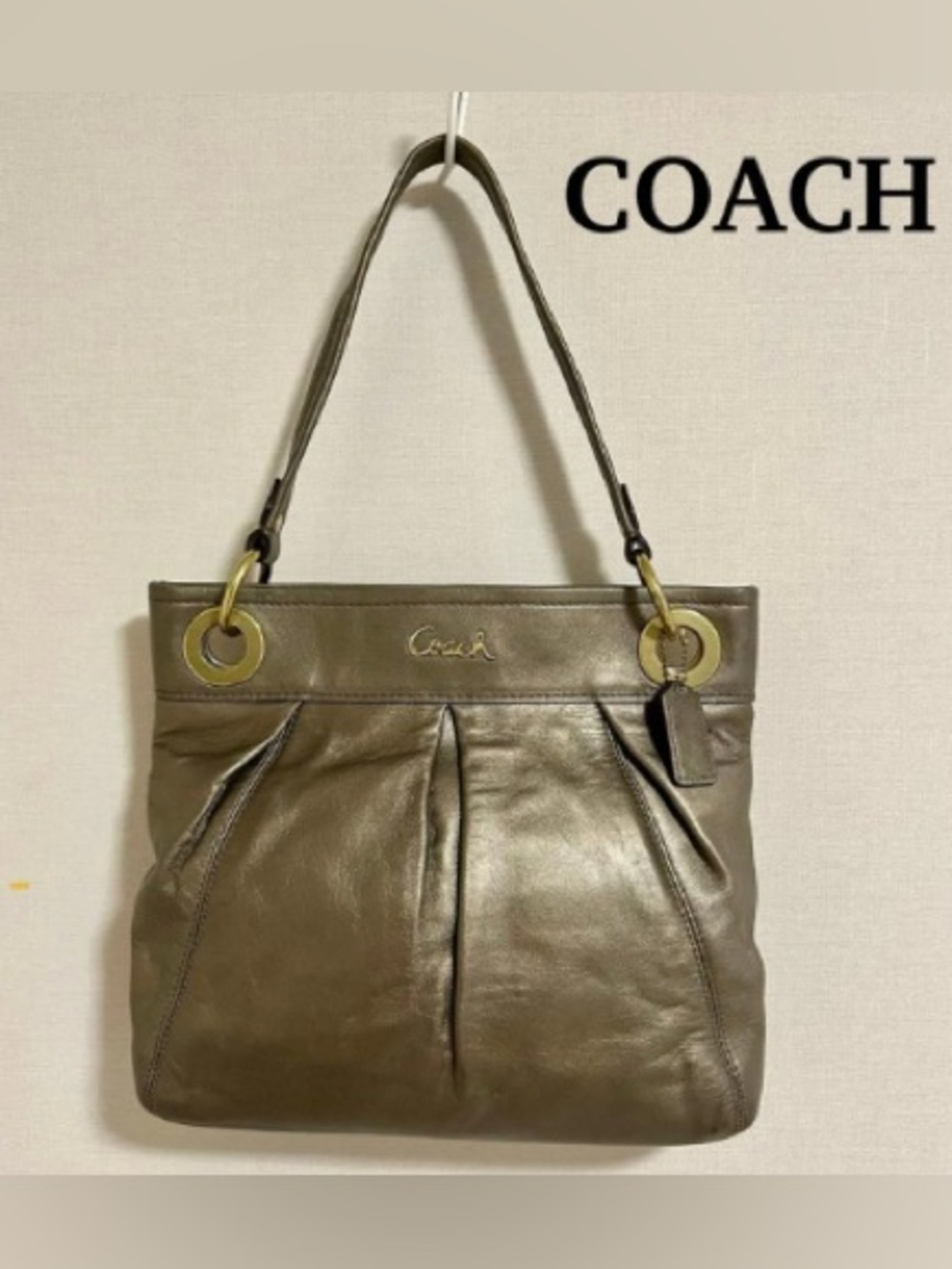 Coach Ashley 17605 Metallic Bag circa 2010 - Picture 5 of 10